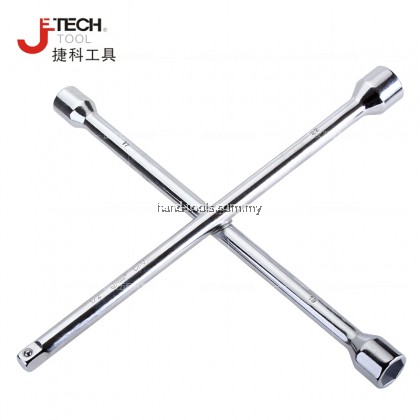 Jetech 4WLW-400 Chrome Cross Wheel Nut Wrench 17mm,19mm,21mm,23mm Jetech 4WLW-400 Chrome Cross Wheel Nut Wrench 17mm,19mm,21mm,23mm